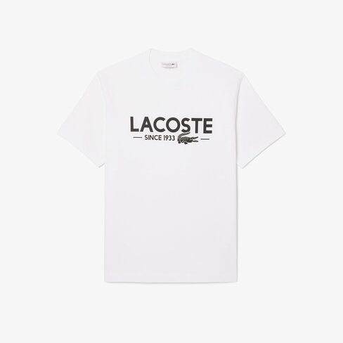 Lacoste Men's Classic Fit Cotton Jersey T-Shirt in Saudi Arabia