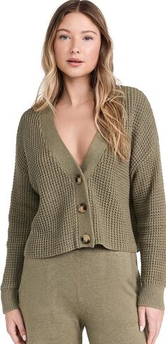 Eberjey Women's The Cropped Cardigan in Kuwait