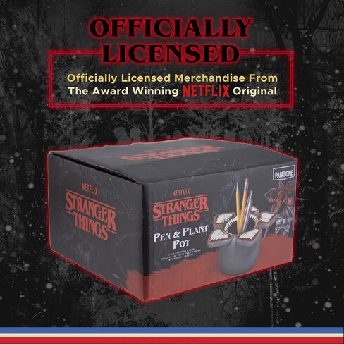 Paladone Stranger Things Demogorgon Ceramic Planter or Pen Holder, Officially Licensed Stranger Things Merchandise and Desk Décor in Saudi Arabia