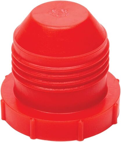 Allstar Performance ALL50811 Red Plastic Plug for -3AN 3/8-24 Thread, (Pack of 20) in Saudi Arabia