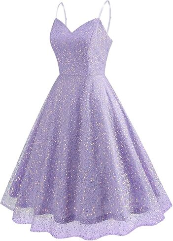 IWEMEK Women's Glitter Sequin Dress Spaghetti Strap Sparkle Party Dress Sparkly Homecoming Dress Short Wedding Cocktail Dress in Kuwait