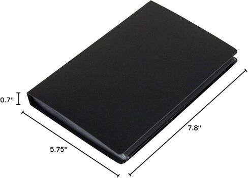 2PO Compact Portfolio Photo Album Holds 48 Pictures - 4x6 Inch/Space Saver Album in Kuwait