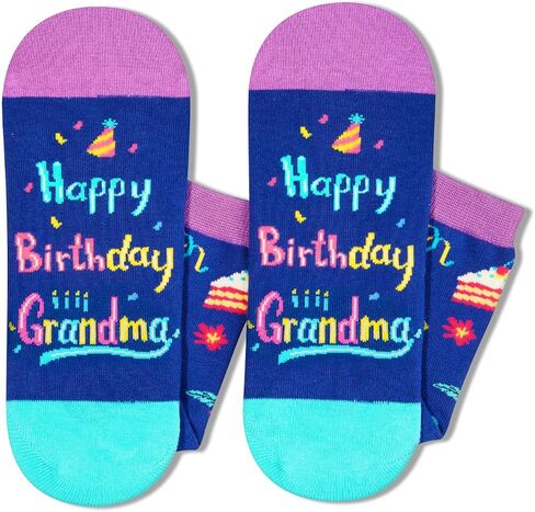 HAPPYPOP Birthday Socks for Women - Gifts for Niece Sister, Grandma Aunt Mom Socks in Kuwait