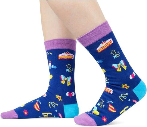 HAPPYPOP Birthday Socks for Women - Gifts for Niece Sister, Grandma Aunt Mom Socks in Kuwait