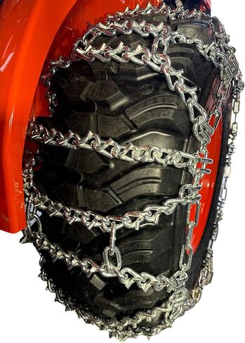 TireChain.com 16.9-38، 16.9 38 سلاسل إطارات جرار ذات سلم مزدوج على شكل حرف V، بسعر لكل زوج. in Saudi Arabia