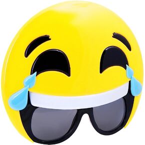 Sunstaches Emoticon Tears Sunglasses, Party Favors, UV400