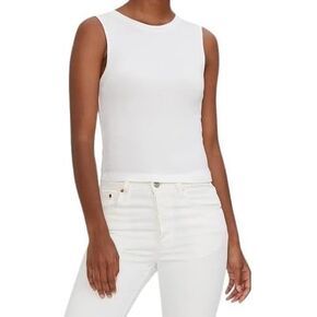 Michael Stars Women's Jorgi Crop Crew Tank Top