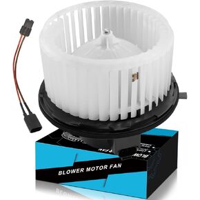 700089 HVAC Heater Blower Motor with Fan Cage Fits for:-Chevy Silverado Suburban 1500 2500 Tahoe, for:-GMC Sierra Yukon, for:-Cadillac Escalade 1999-2010 AC Fan Blower Motor 52400424