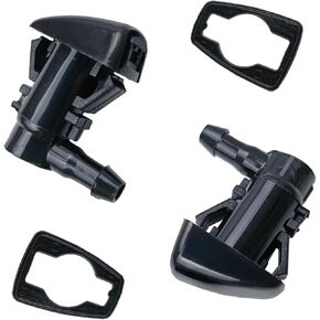 Front Windshield Washer Nozzles Compatible with 2008-2011 Focus Edge, 2007-2010 MKX Pack of 2 Sprayers Kit