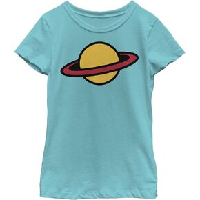Nickelodeon girls Rugrats Chuckie Tee Short Sleeve Tee T Shirt, Tahiti Blue, X-Small US
