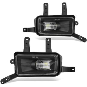 AUTOSAVER88 LED Fog Lights Compatible with 2015-2020 Chevy Tahoe / 2015-2020 Chevy Suburban / 2016-2019 Chevy Suburban 3500HD / 2015-2020 GMC Yukon & Yukon XL Fog Lamps Driver & Passenger Side