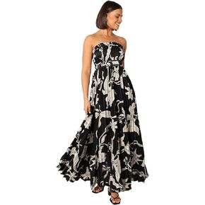 Petal & Pup Women's Angelique Strapless Maxi Dress