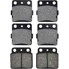 AHL Front and Rear Brake Pads for SUZUKI LT-Z 400 K/Z/L Quadsport 2003 2004 2005 2006 2007 2008 2009 2010 2011 2012 2013 2014
