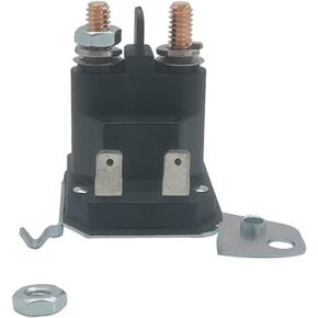 Starter Solenoid for Riding Lawn Mower Tractor Compatible with Cub Cadet XT1 XT2 MTD Troy Bilt Craftsman Zero Turn Yard Machines Ride Mower Replace 725-06153A 725-06153