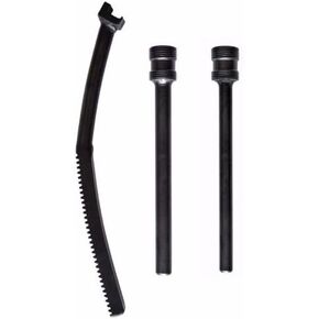 Dirt Bike Tire Changing Tools - Minibike Accessory Kit Includes Mini Pushrod Fit 10mm and 12mm Axle Sleeve Mount Tires Quickly Without Pinching Tubes (Baja No Pinch Tool Sold Separately)