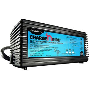 CR8 Universal Battery Charger for Ride-On Toys - 1.5 Amp, 24V - for Dynacraft, Razor, Huffy - Connectors Included