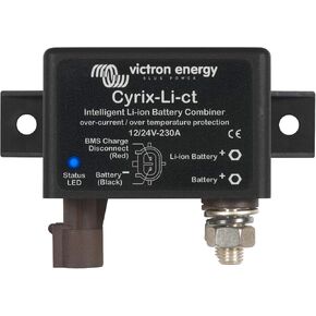 Victron Energy Cyrix-Li-ct 12/24-Volt 230 amp Intelligent Li-ion Battery Combiner