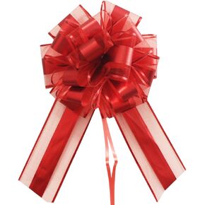 3pcs Large Pull Bows,7inches Bows for Gift Wrapping,for Large Gift Bows,Christmas,Anniversary,Valentine's Day,Gift Baskets,Party Decoration (Gold)