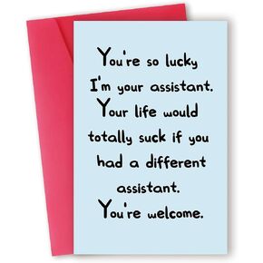 Thank You Card Gifts for Boss Leader Manager, Cute Bosses Day Card Gifts for Her Him, Funny Boss's Day Card Gifts for Men Women, Best Boss Appreciation Card
