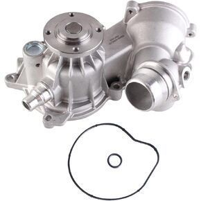 11517586779 N62 Engine Water Pump Fit for BMW 2006-2010 550i 650i 650Ci, 20006-2009 750i 750Li, 2007-2010 X5 4.8L 4837CC 4799CC V8#N62B48 N62B48B