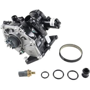 06L121111H, 06L121111G Electric Auxiliary Water Pump Coolant Pump Fits for A1 A3 Q3 Q7 Beetle Passat 2.0L Automotive Replacement Engine Water Pumps Repalce OE 06L121111J 06L121012A