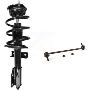 Transit Auto Front Complete Shock Assembly And TOR Link Kit Replacement For GMC Acadia Chevrolet Traverse Buick Enclave Saturn Outlook - Left Right Side (Driver Passenger) KSS-104448