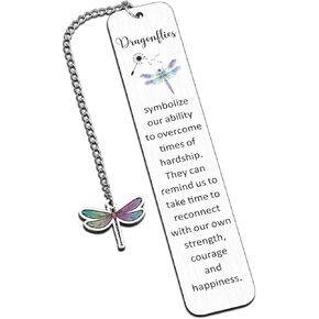 Christmas Stocking Stuffers Dragonfly Gifts for Women Inspirational Gifts for Women Dragonfly Bookmarks for Women Book Marks for Reading Women Encouragement Gifts for Women Birthday Gifts for Friends