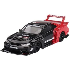 Mini GT - 1999 Nissan Silvia (S15) LB-Super Silhouette ADVAN MGT00649
