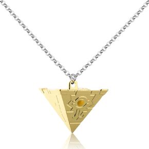 KEYCHIN Puzzle Pyramid Necklace Anime Cosplay Gifts Millennium Puzzle Jewelry TV Show Lover