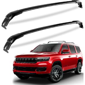 Roof Rack Cross Bars Compatible with Jeep Wagoneer & Grand Wagoneer & Wagoneer L & Grand Wagoneer L 2022 2023 2024, Heavy Duty Aluminum Roof Rails