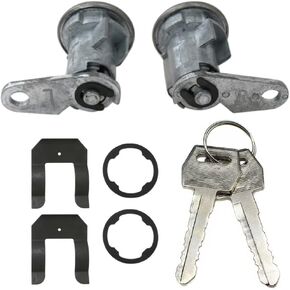 DL-1 Door Lock Key Cylinder Tumbler Set Replacement for Ford F-100 Base 1965-1974,1976-1978
