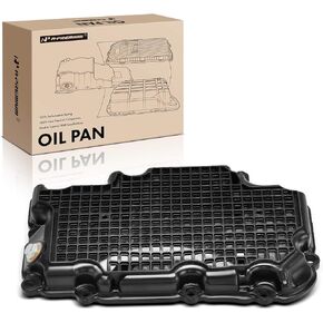 A-Premium Lower Engine Oil Pan Sump with Drain Plug & Gasket Compatible with Infiniti Q50 2016-2020, Q60 2017-2020 & Nissan Z 2023-2024, 3.0L, Replace # 111105CA1A, 111105CA2A