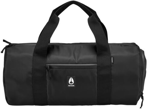 NIXON Day Trippin' 23L Duffel Bag - Black - Made with Other Peoples Plastic in Saudi Arabia
