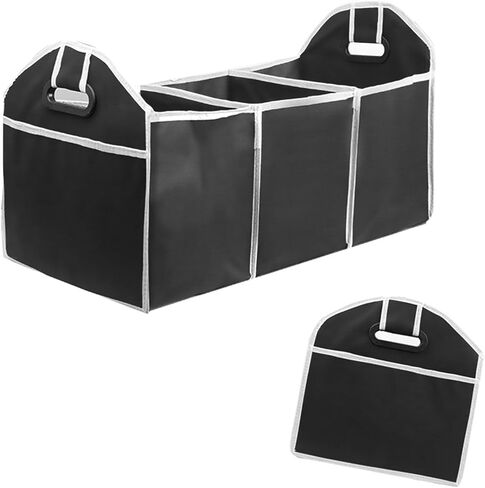 vvag منظم صندوق السيارة لسيارات الدفع الرباعي، منظم صندوق السيارة القابل للطي بحجم كبير، منظم صندوق السيارة المحمول للسيارة، ملحقات السيارة للرجال والنساء هدية عيد الميلاد in Kuwait