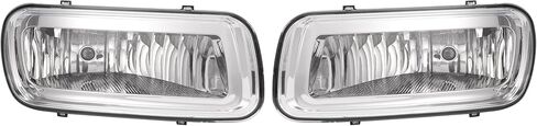 HECASA Fog Lights Compatible with 2004-2006 Ford F-150 F150 Replacement for 5L3Z15200A 5L3Z15201A FO2593209 FO2592209 Fog Lamp Clear Lens Driver & Passenger Side in Kuwait