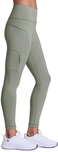 Avalanche Full Length Hiking Legging for Women, Ultra Soft Squat Proof Outdoor Workout Leggings with Cargo, Zipper Pockets in Saudi Arabia