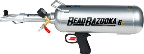 Gaither Handheld Bead Bazooka - Professional Automotive Tools, Bead Seater Blaster Tool with Rapid Air Release, Tire Inflator for Passenger and Commercial Vehicles, 6 Liter in Saudi Arabia