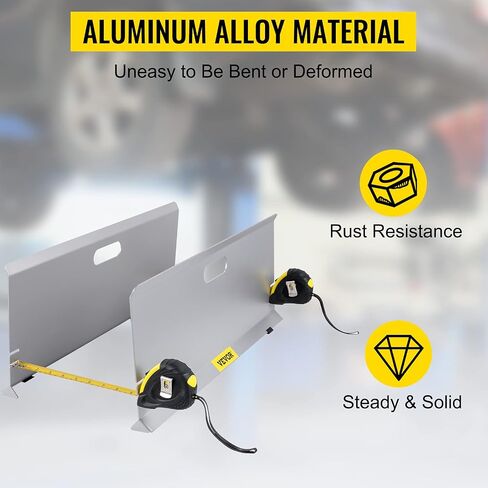 VEVOR Wheel Alignment Tool, Toe Plates without Probes, Aluminum Alloy Toe Alignment Plates, Double 16ft Tape Measures Alignment Tools Automotive, Wheel Alignment Tool Gauge Camber Caster in Saudi Arabia