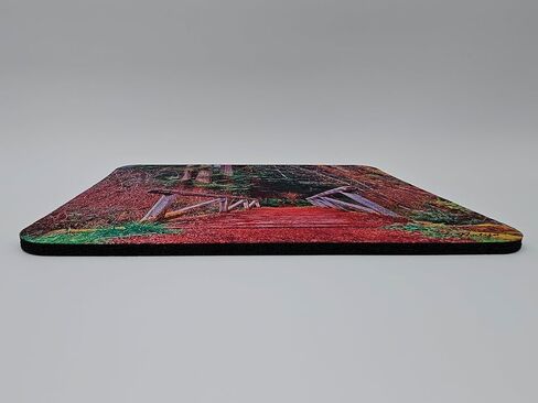 7.75" x 9.25" x 0.22" Mouse Pad 5.5MM Extra Thick Non-Slip Rubber Base for Desk Computers Gaming Smooth Glide Mousepad (Foothill Trail) in Kuwait