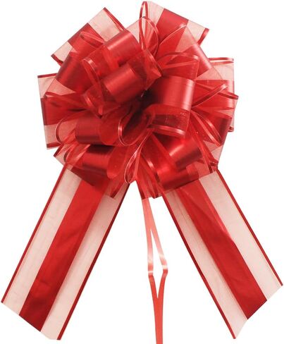 3 قطع من أقواس السحب الكبيرة، 7 بوصات لتغليف الهدايا، لأقواس الهدايا الكبيرة، عيد الميلاد، الذكرى السنوية، عيد الحب، سلال الهدايا، تزيين الحفلات (ذهبي) in Kuwait