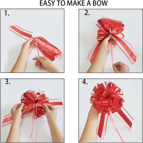 3 قطع من أقواس السحب الكبيرة، 7 بوصات لتغليف الهدايا، لأقواس الهدايا الكبيرة، عيد الميلاد، الذكرى السنوية، عيد الحب، سلال الهدايا، تزيين الحفلات (ذهبي) in Kuwait