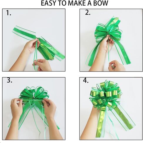 3 قطع من أقواس السحب الكبيرة، 7 بوصات لتغليف الهدايا، لأقواس الهدايا الكبيرة، عيد الميلاد، الذكرى السنوية، عيد الحب، سلال الهدايا، تزيين الحفلات (ذهبي) in Kuwait