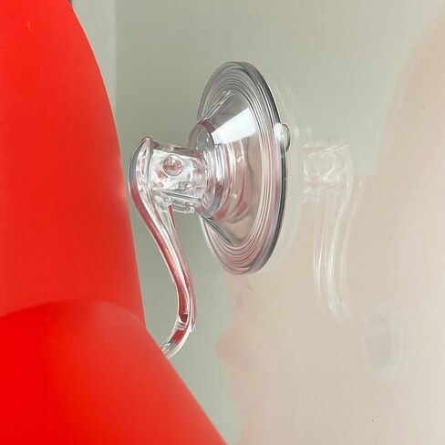 Large 3D Universal Celebration Bow - 18" x 34", Waterproof Vinyl, Suction Cup & Door Hook for Cars, Doors, and Events (Red) in Saudi Arabia