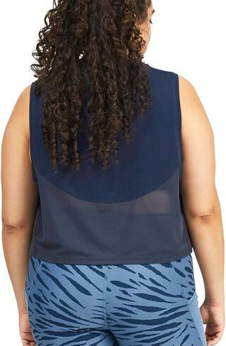 PUMA Plus Size Train Cropped Logo Muscle Tank in Saudi Arabia