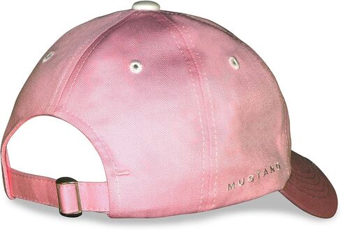 Ford Ladies Mustang Baseball Hat with Adjustable Closure Pink in Saudi Arabia