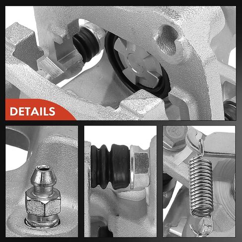 A-Premium Disc Brake Caliper Assembly with Bracket Compatible with Toyota Corolla iM 2017-2018 & Lexus CT200h 2011-2017 & Scion iM 2016 - Rear Right Passenger Side in Saudi Arabia