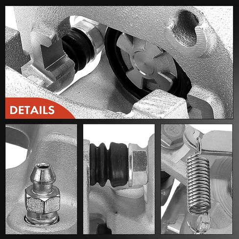 A-Premium Disc Brake Caliper Assembly with Bracket Compatible with Toyota Corolla iM 2017-2018 & Lexus CT200h 2011-2017 & Scion iM 2016 - Rear Left Driver Side in Saudi Arabia