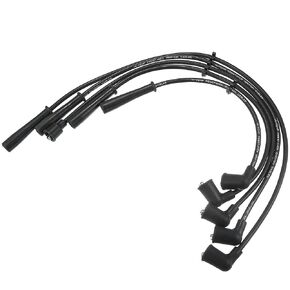 ACROPIX Car Spark Plug Coil Wires Ignition Coil Harness Cable 7mm Fit for Mazda B2200 B2600 2.2L L4 1990-1993 No.8BU518140A - Pack of 5