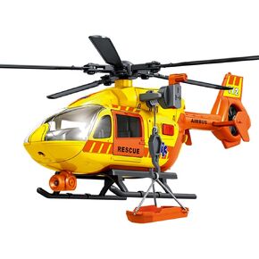 15" Rescue Helicopter Toy Light and Sound Rescue Vehicles Toys for Kids Aged 3 Toddler Kids Boys Gifts (Rescue Helicopter)