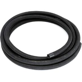 16FT 8AN Fuel Line Hose AN8 1/2" Black Universal Nylon Stainless Steel Braided CPE Tube Oil Gas Hoses